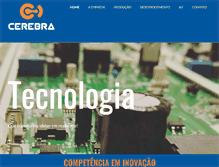 Tablet Screenshot of cerebrasc.com.br